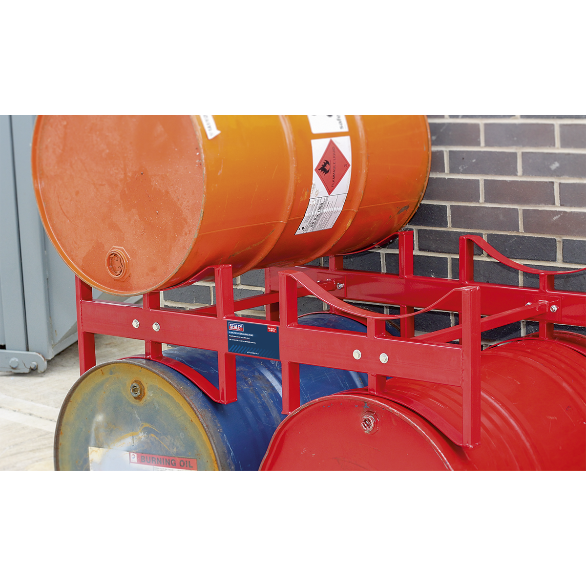 Sealey DRP34 2 Drum Storage Racking - additional view 4