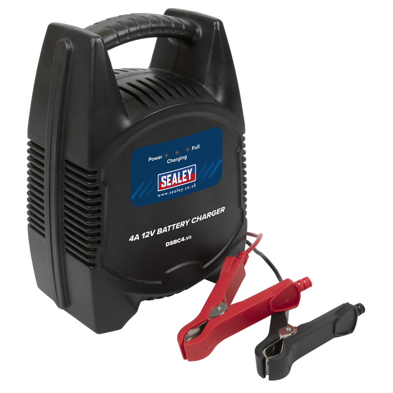 Sealey DSBC4 Battery Charger 12V 4A 230V