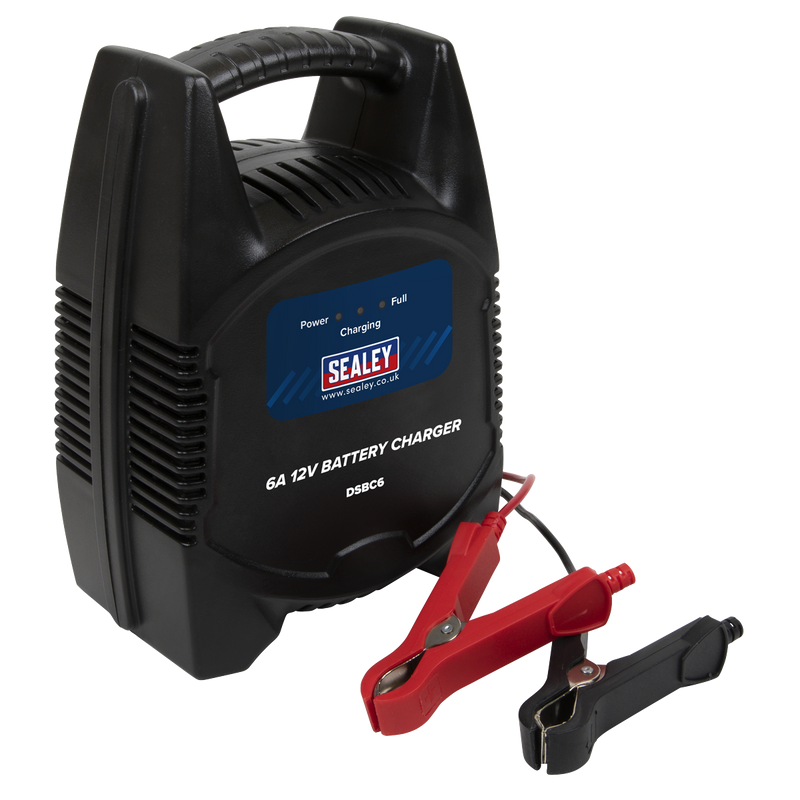 Sealey DSBC6 12V Battery Charger 6A 230V