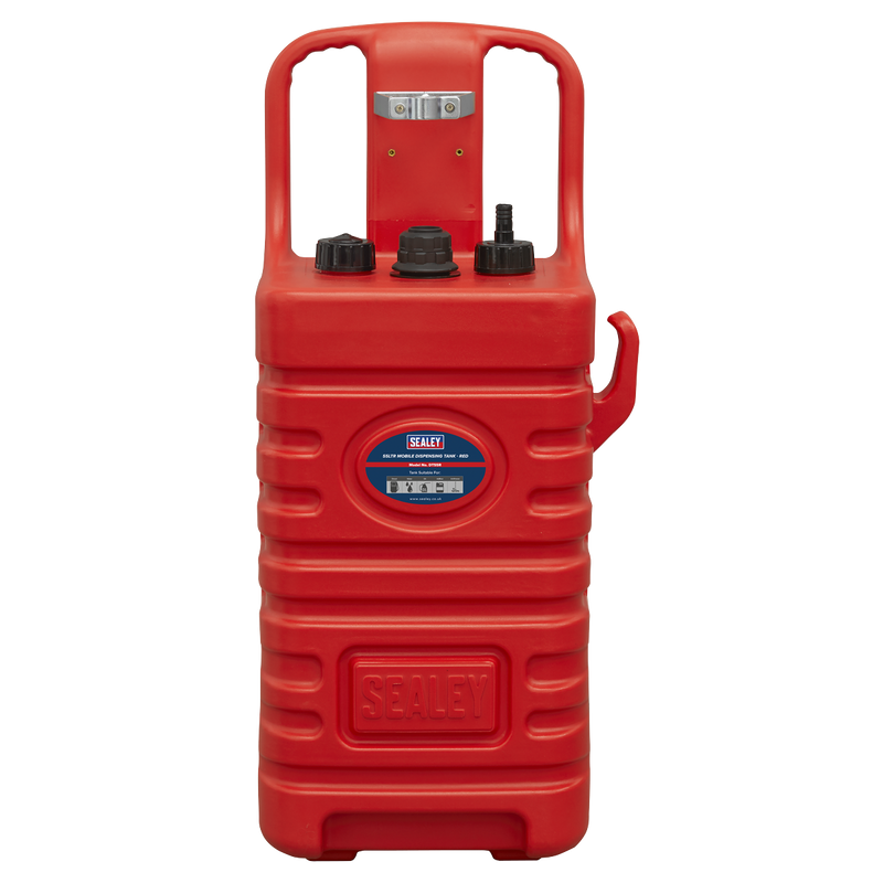 Sealey DT55R Mobile Dispensing Tank 55L - Red - additional view 3