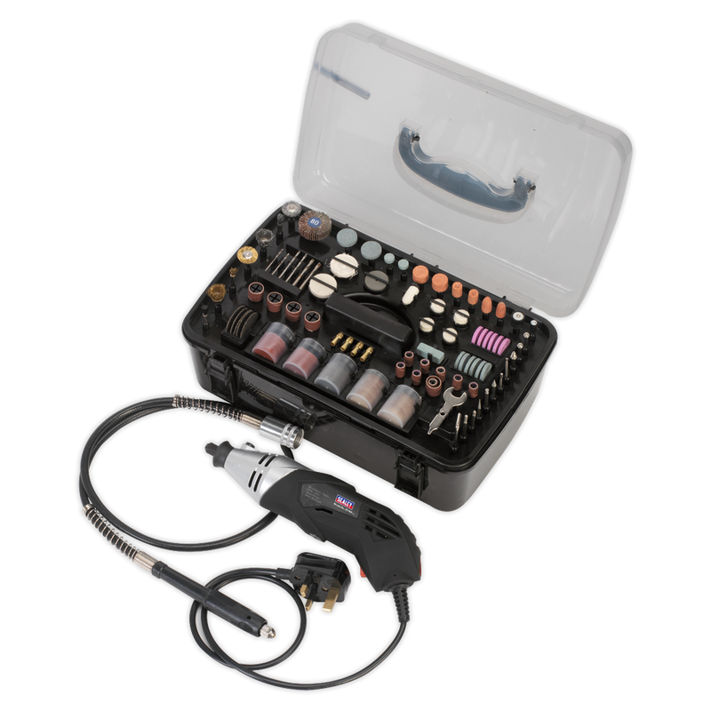 Sealey E5188 Multipurpose Rotary Tool & Engraver Kit 230V 219pc - additional view 4
