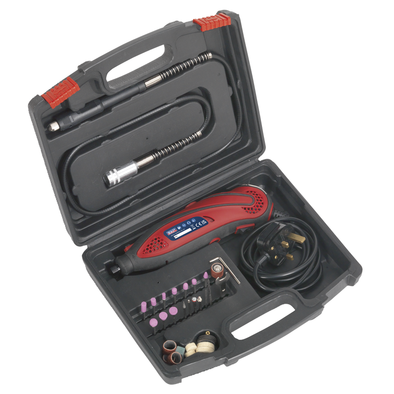Sealey E540 Multipurpose Rotary Tool & Engraver Kit 230V 40pc