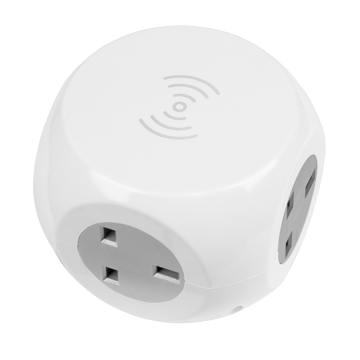 Sealey EL144WC 1.4m Extension Cable Cube & Wireless Charging Pad 3 x 230V & 3 x USB - additional view 4