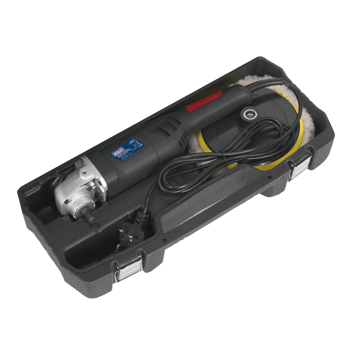 Sealey ER1700PD 180mm Lightweight Variable Speed Digital Rotary Polisher 1100W/230V - additional view 7