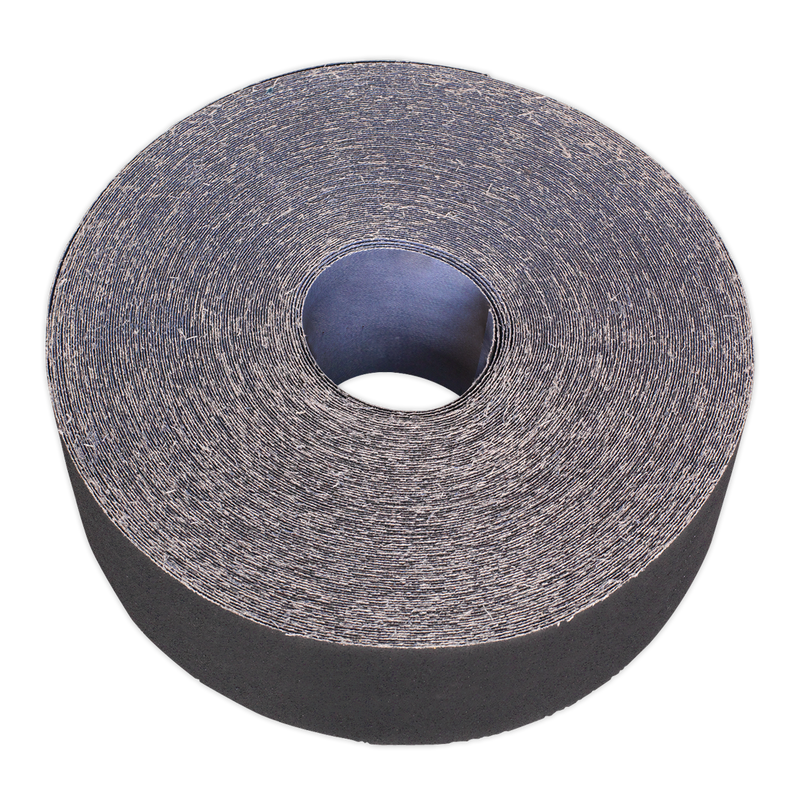 Sealey ER505080 Emery Roll 80Grit 50mm x 50m - Blue Twill - additional view 2
