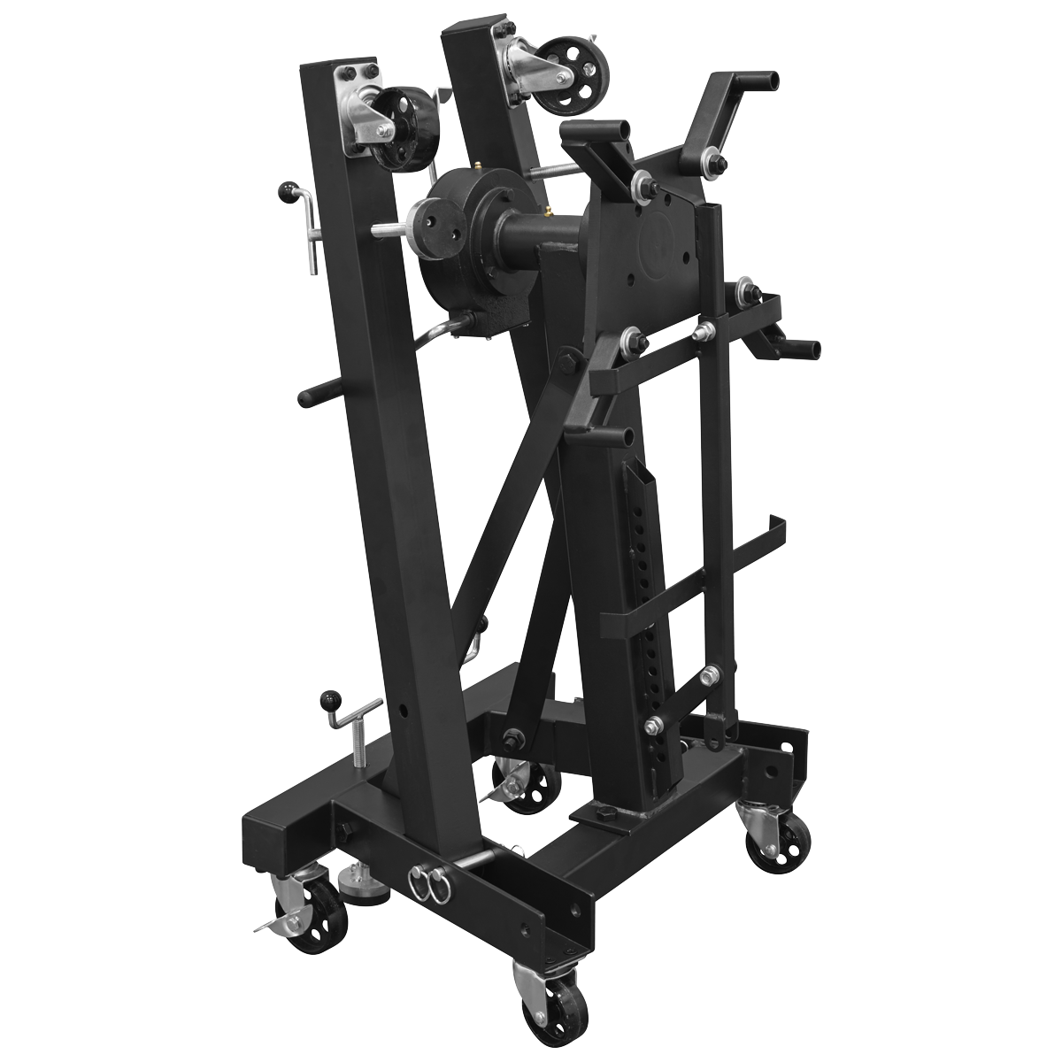 Sealey ES680DS Viking Folding 360º Rotating Engine Stand with Geared Handle & Drain Pan - additional view 9
