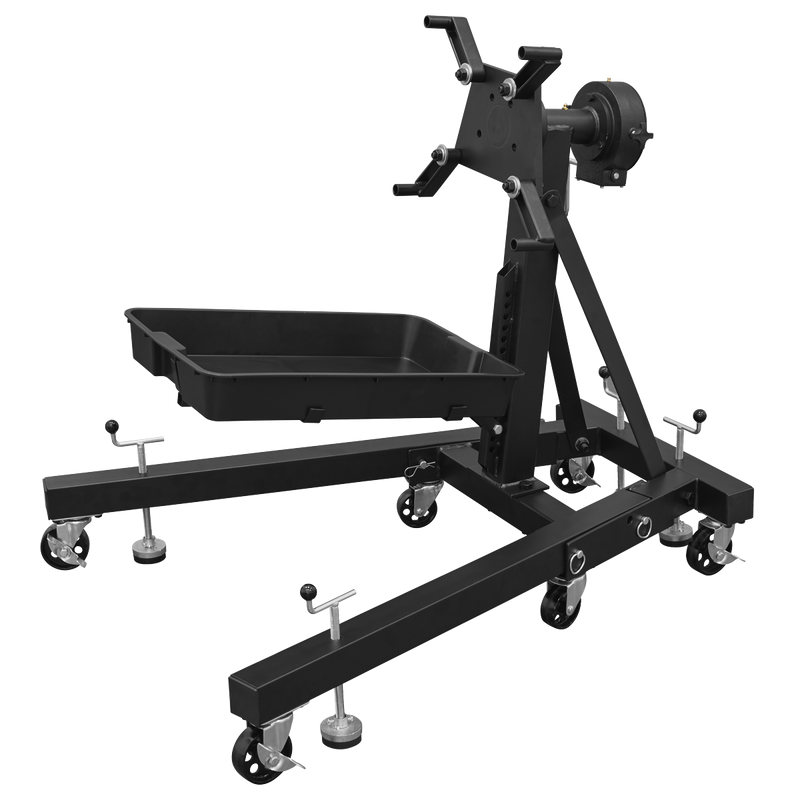 Sealey ES680DS Viking Folding 360º Rotating Engine Stand with Geared Handle & Drain Pan - additional view 8