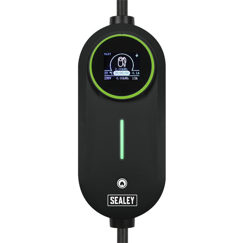 Sealey EVAC2 5m Adjustable (3.5kW) Type 2 to UK 3-Pin Plug Portable EV Charger - additional view 12