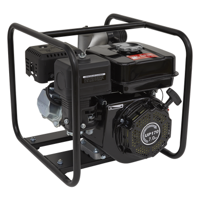 Sealey EWP050 Petrol Powered Water Pump 50mm 7hp 4-Stroke Engine