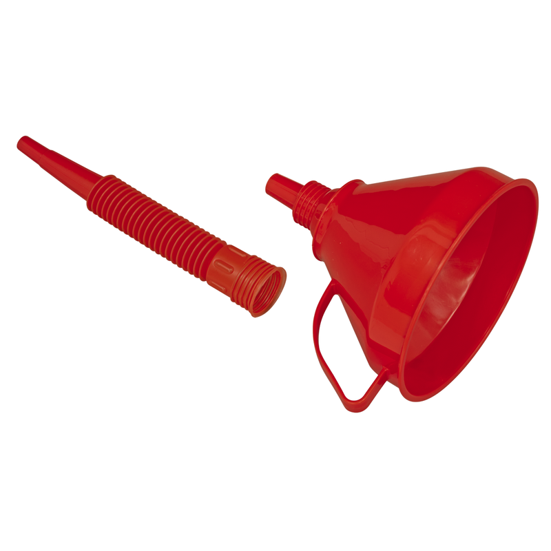 Sealey F16F Flexible Spout Funnel with Filter 160mm - Medium - additional view 5