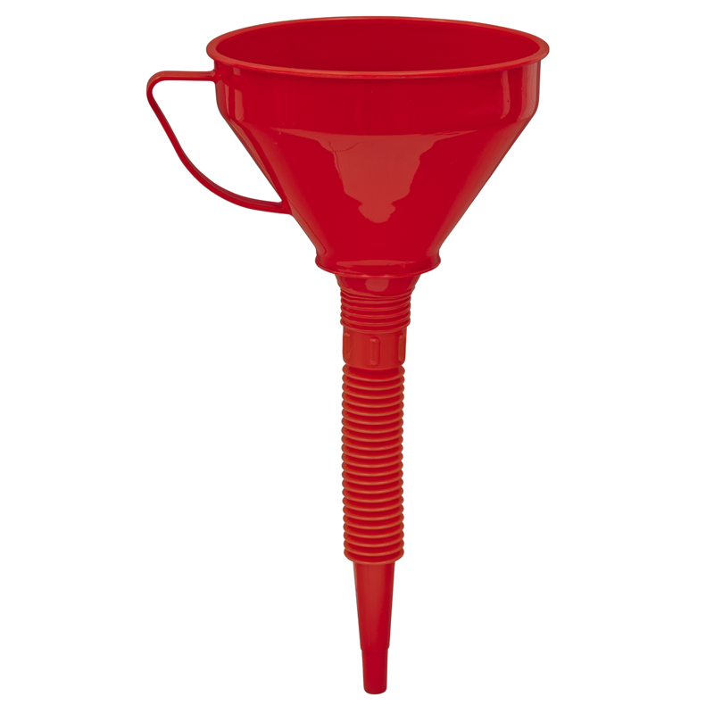 Sealey F16F Flexible Spout Funnel with Filter 160mm - Medium - additional view 2