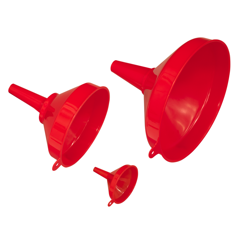Sealey F98 Fixed Spout Funnel Set 3pc - additional view 2