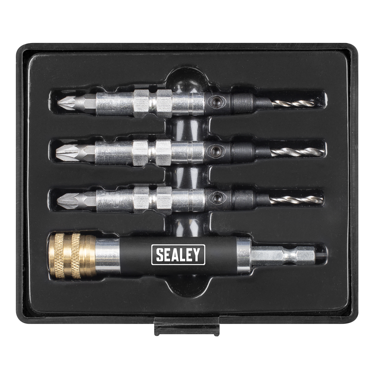 Sealey FDS4 Flip-Over Drill/Driver Set 4pc - additional view 3