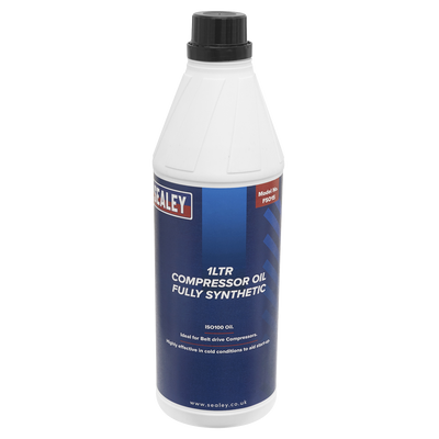 Sealey FSO1S Fully Synthetic Compressor Oil 1L