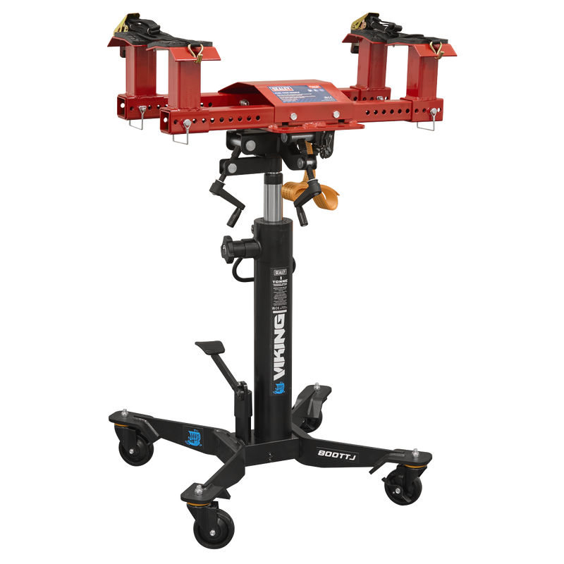 Sealey FTC800COMBO Fuel Tank Cradle and 800kg Transmission Jack Combo