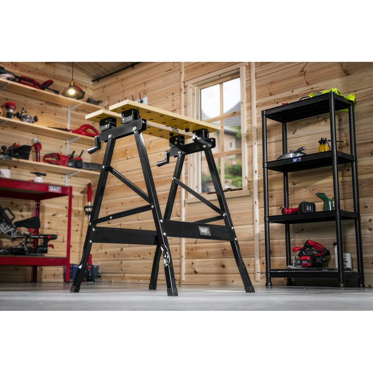 Sealey FWB3 Tilt & Clamp Folding Workbench - additional view 12