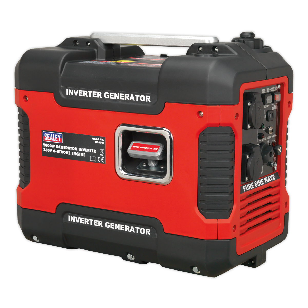 Sealey G2000I 2000W Inverter Generator 4-Stroke Engine 230V - additional view 10