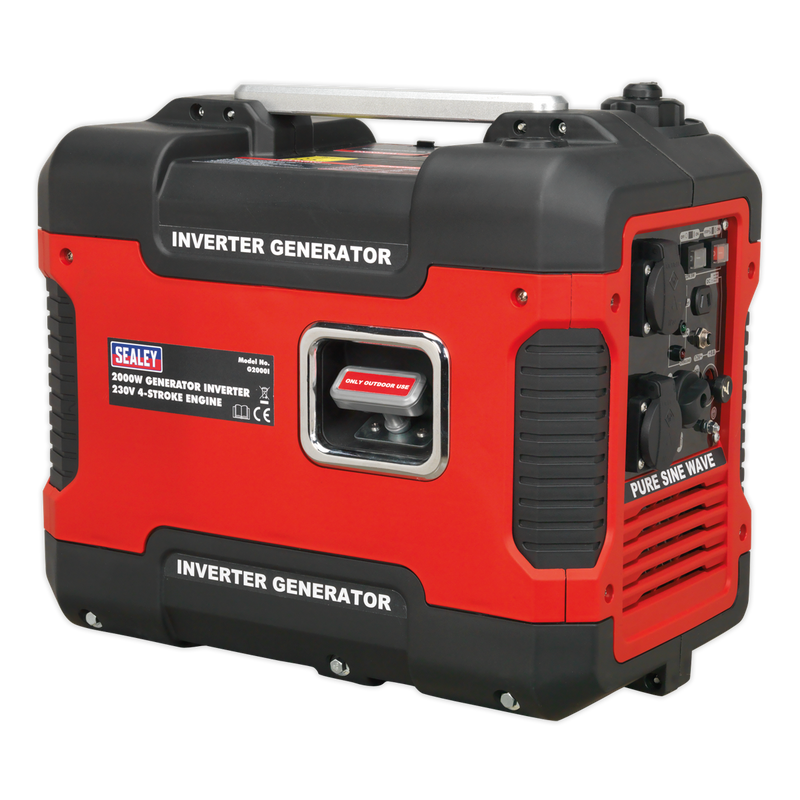 Sealey G2000I 2000W Inverter Generator 4-Stroke Engine 230V - additional view 10