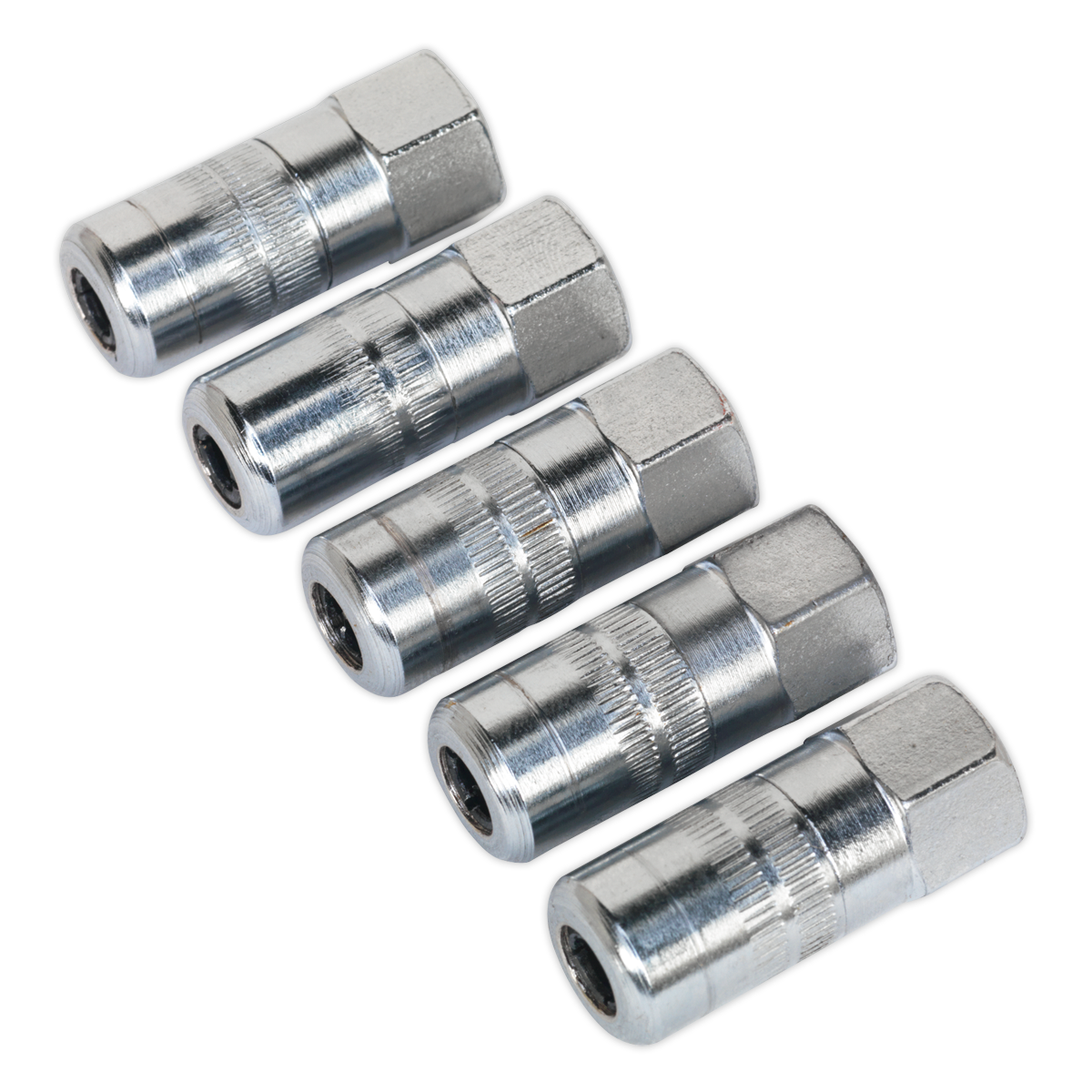 Sealey GGE5 4-Jaw Heavy-Duty Hydraulic Connector 1/8"BSP - Pack of 5 - additional view 2