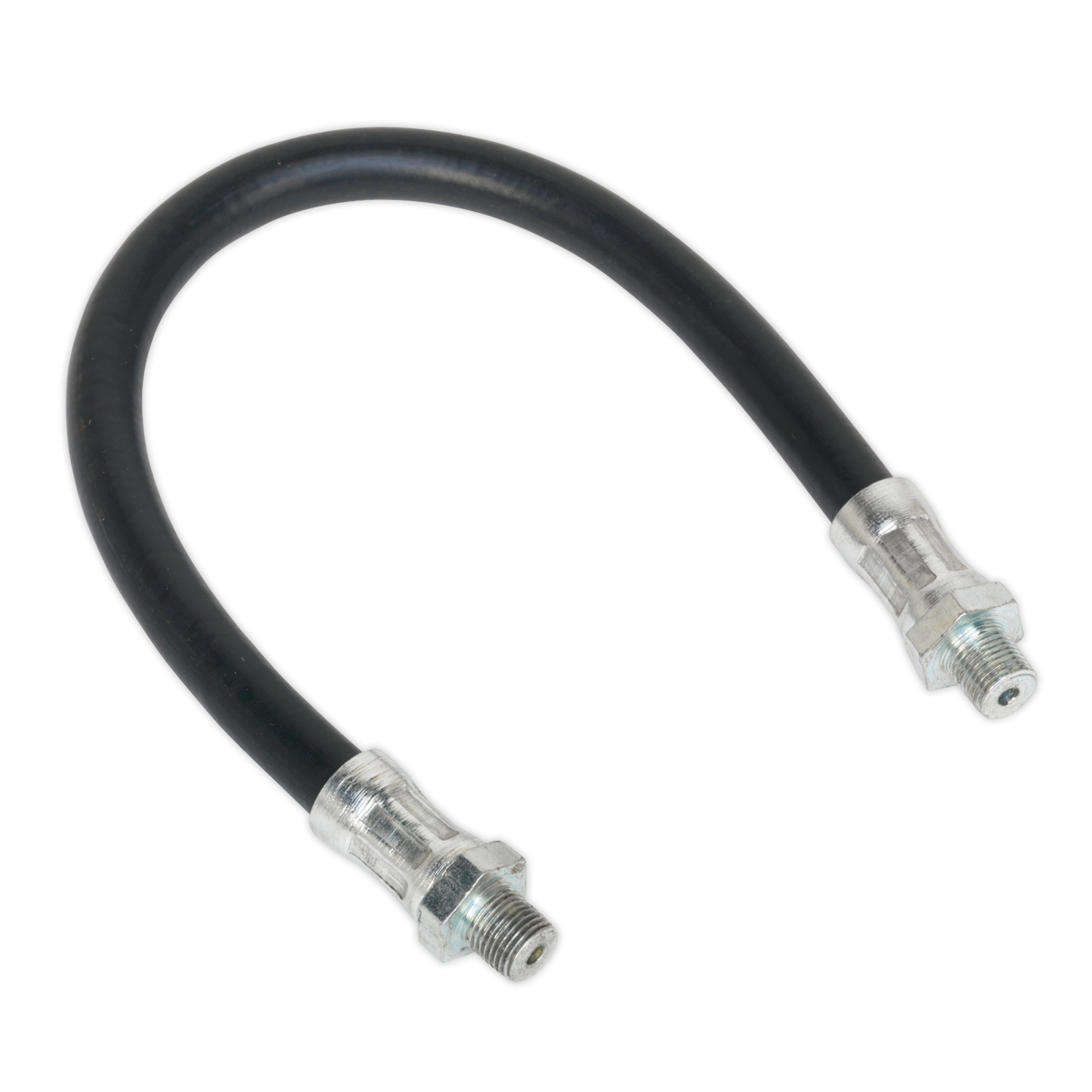 Sealey GGH300 Flexible Rubber Grease Gun Delivery Hose 300mm 1/8"BSP
