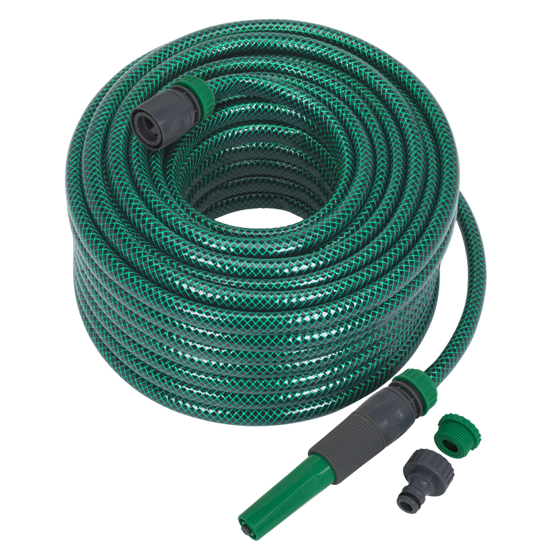 Sealey GH30R Water Hose 30m with Fittings