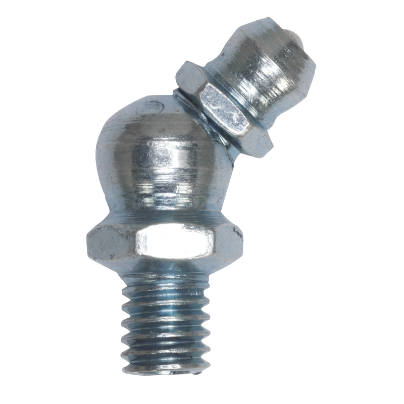 Sealey GNM13 45° Grease Nipple 6 x 1mm - Pack of 25