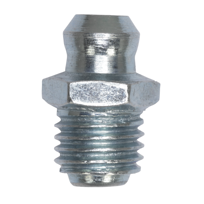 Sealey GNM20 Straight Grease Nipple 8 x 1mm - Pack of 25