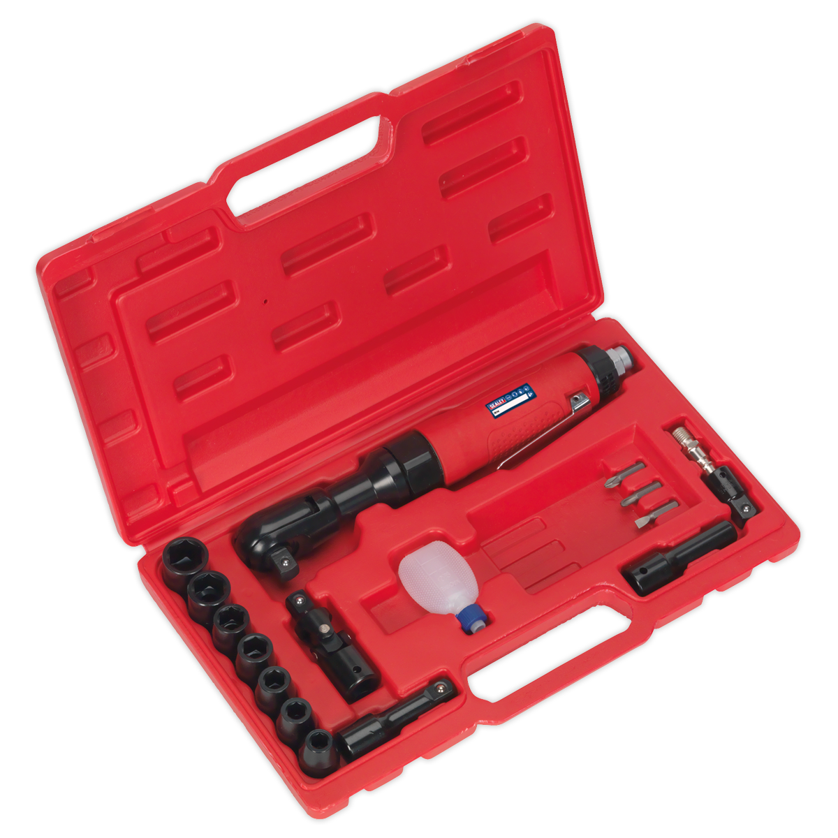 Sealey GSA21KIT Generation Air Ratchet Wrench Kit 1/2"Sq Drive