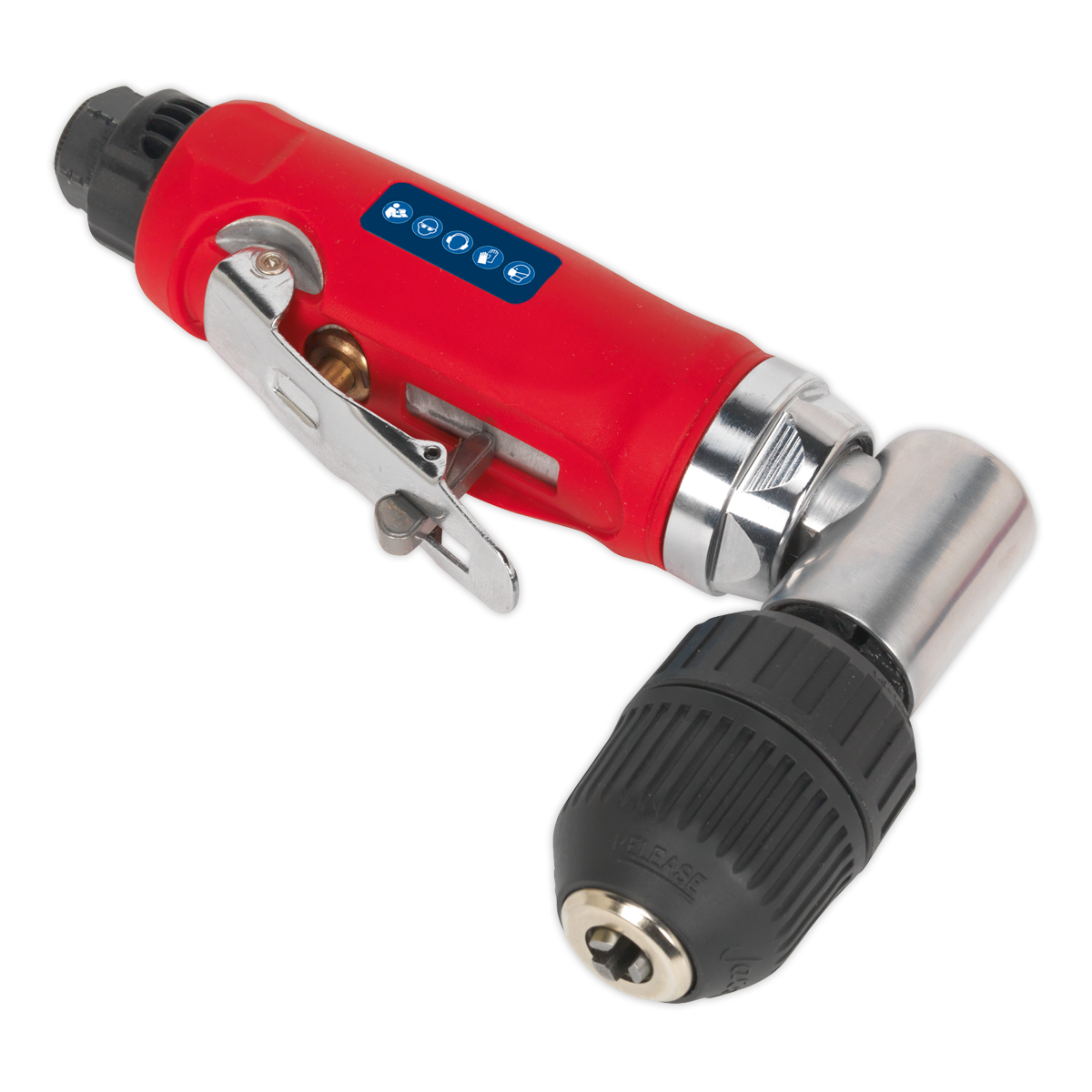 Sealey GSA231 Generation Air Angle Drill with Keyless Chuck 10mm - additional view 4
