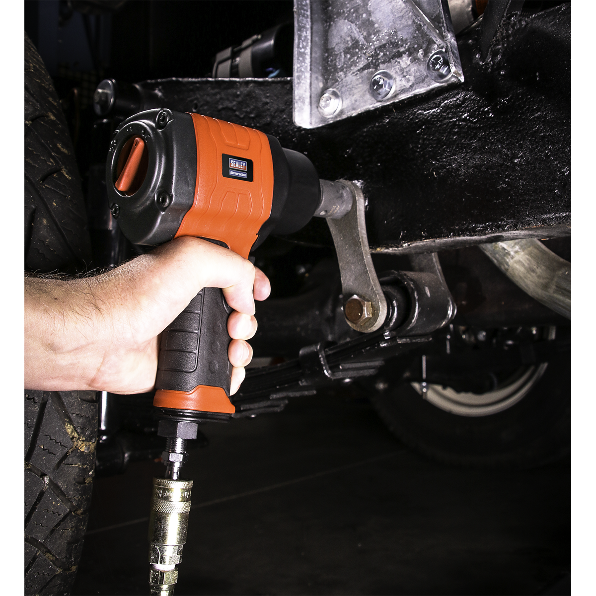 Sealey GSA6002 Generation Composite Twin Hammer Air Impact Wrench 1/2"Sq Drive - additional view 2
