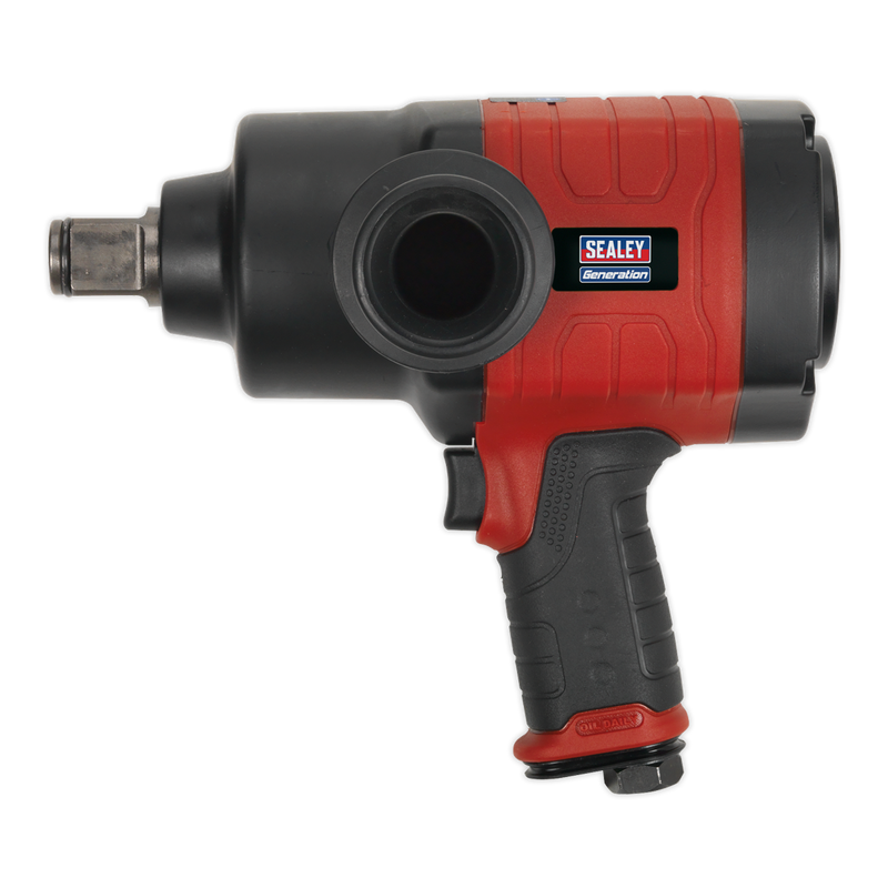Sealey GSA6005 Generation Composite Twin Hammer Air Impact Wrench 1"Sq Drive - additional view 3