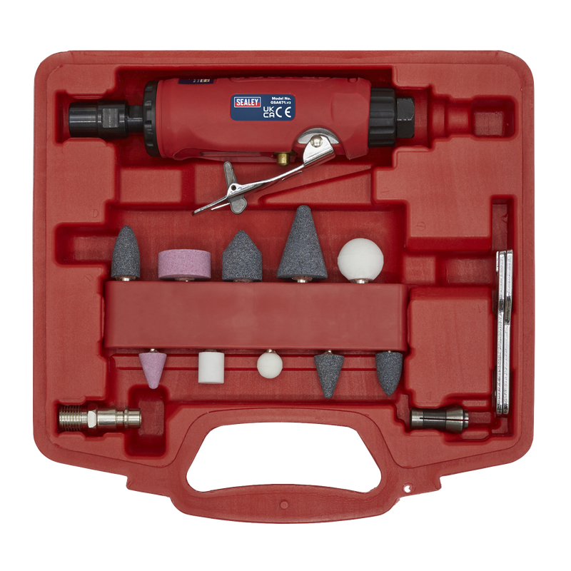 Sealey GSA67 Generation Air Die Grinder Kit 15pc - additional view 4