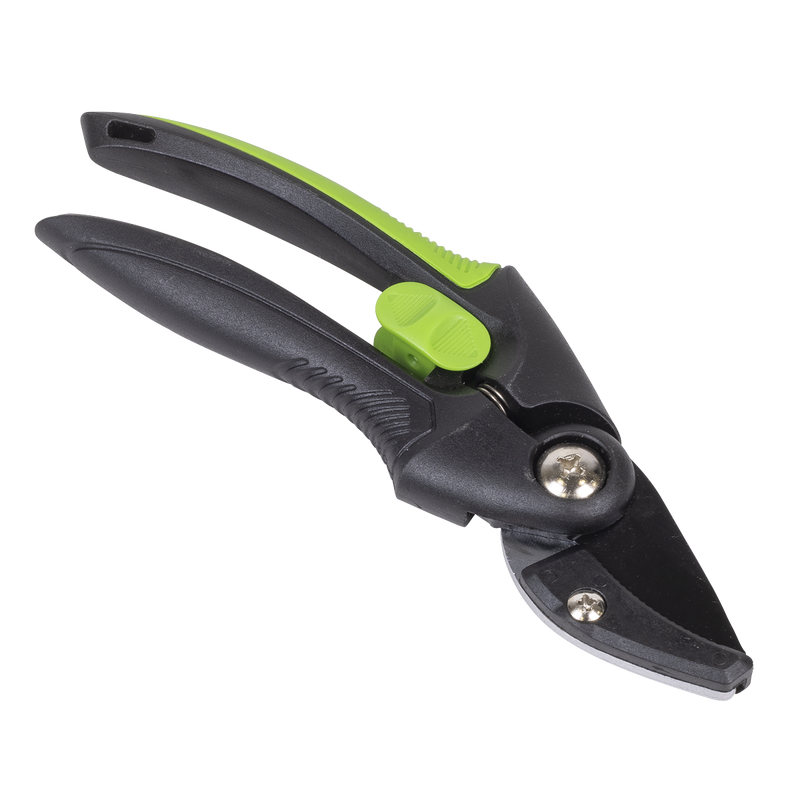 Sealey GTSG002 Anvil Secateurs with Soft Grip Handle, Safety Lock & Carbon Steel Blade, 208mm - additional view 2