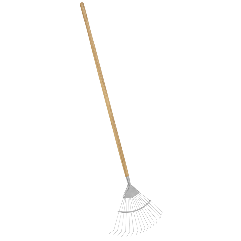 Sealey GTWH010 Premier Lawn Rake with Long Ash Handle & Stainless Steel Tines - additional view 2