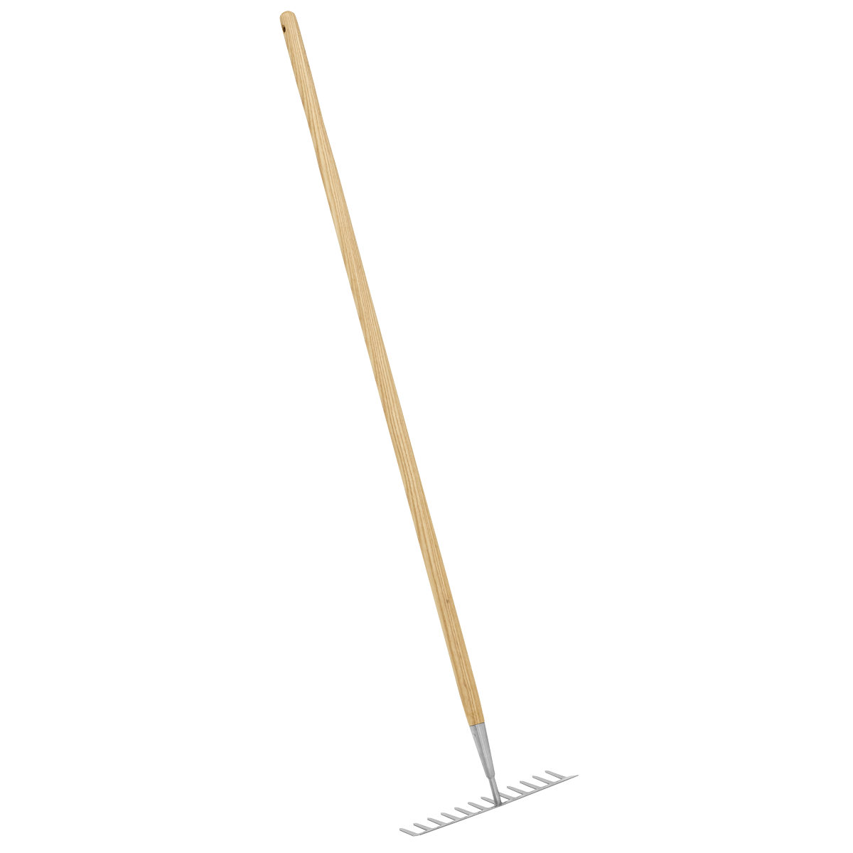 Sealey GTWH011 Premier Garden Rake with Long Ash Handle & Stainless Steel Tines - additional view 2