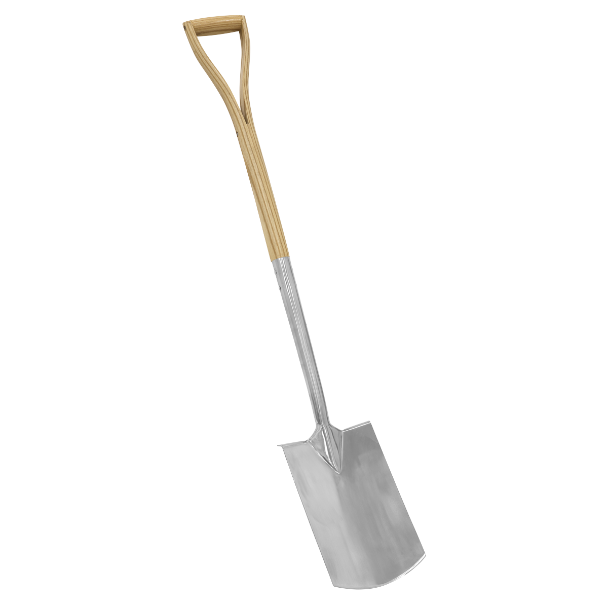 Sealey GTWH015 Premier Digging Spade with Ash Y Handle & Stainless Steel Blade - additional view 2