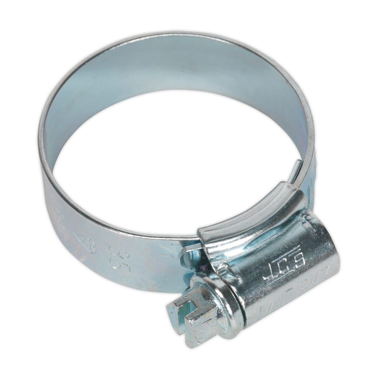 Sealey HCJ1 HI-GRIP® Zinc Plated Hose Clip 25-35mm - Pack of 20
