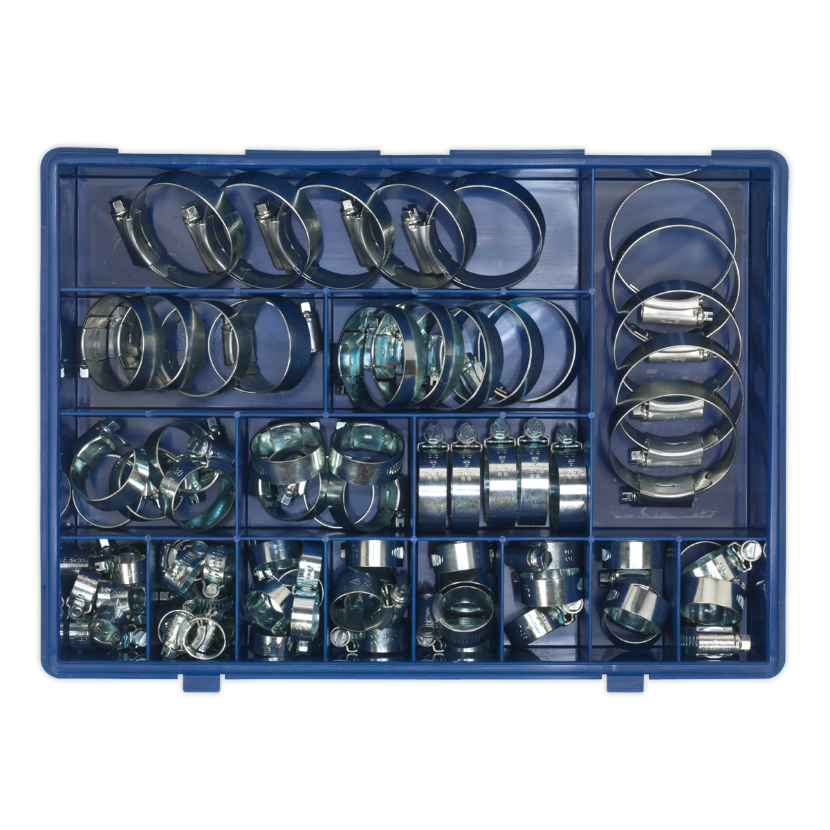 Sealey HCJ85AC HI-GRIP® Zinc Plated Hose Clip Assortment 9.5-55mm 81pc - additional view 7