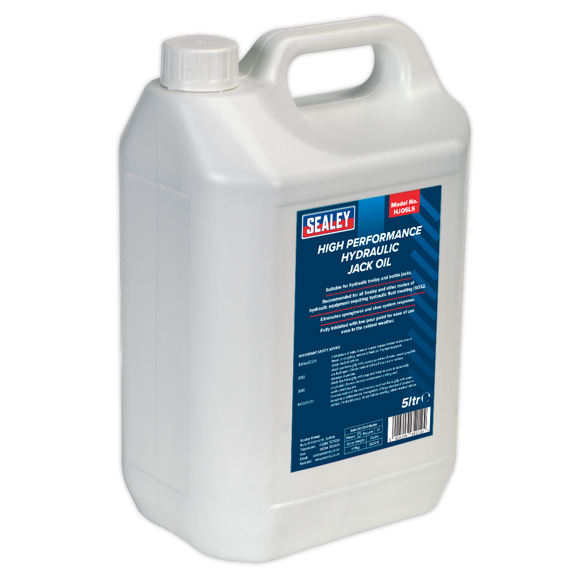 Sealey HJO5LS Hydraulic Jack Oil 5L