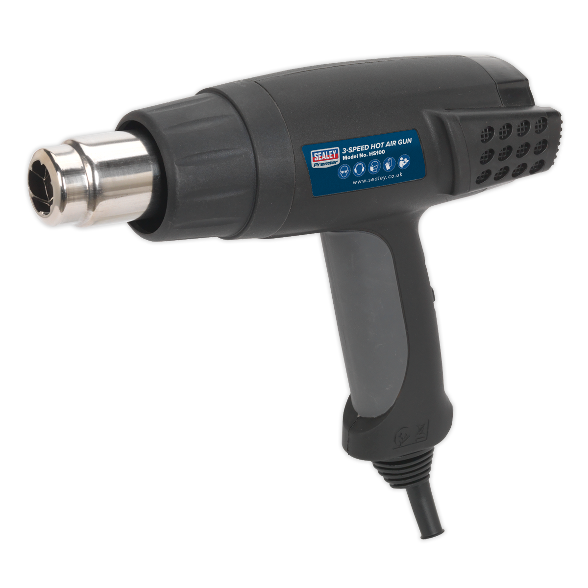 Sealey HS100 Premier 1800W 3-Speed Heat Gun 50/420/650ºC