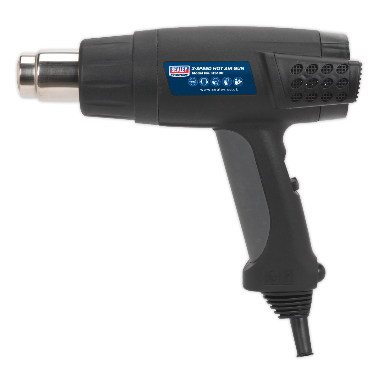 Sealey HS100 Premier 1800W 3-Speed Heat Gun 50/420/650ºC - additional view 7