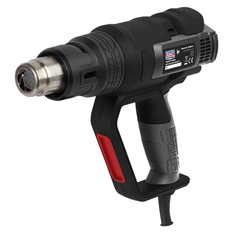 Sealey HS102 Premier 2000W 3-Speed Heat Gun 50-600°C