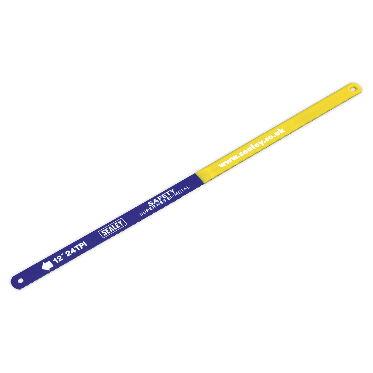 Sealey HSB1024 HSS Bi-Metal Hacksaw Blade 24tpi 300mm - Pack of 10
