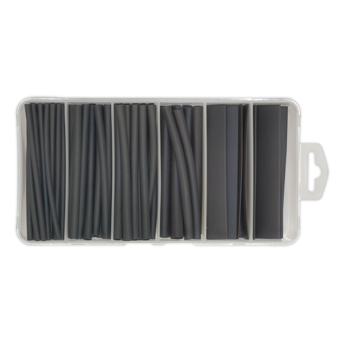 Sealey HST100B Heat Shrink Tubing Assortment 100mm 95pc - Black - additional view 4