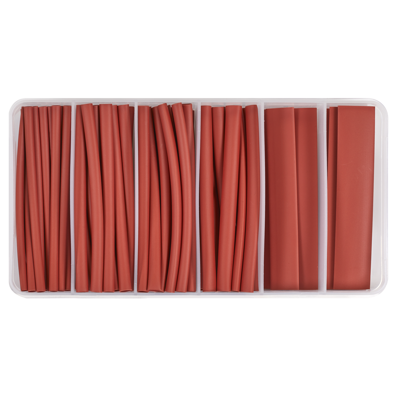 Sealey HST100R Heat Shrink Tubing Assortment 100mm 95pc - Red - additional view 3