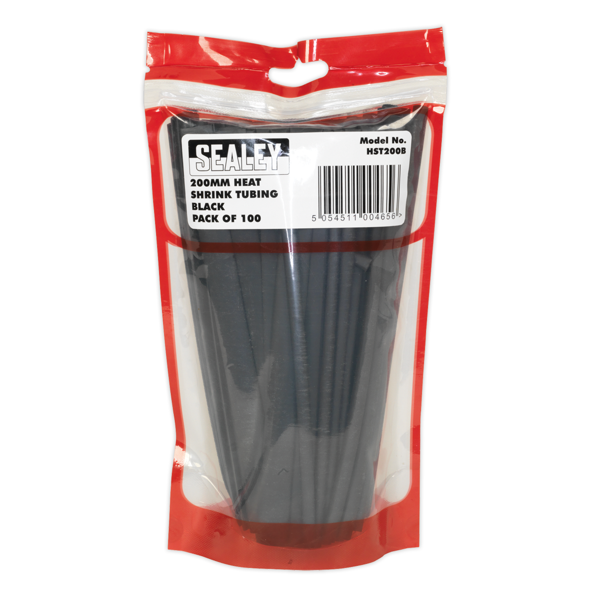 Sealey HST200B Heat Shrink Tubing 200mm 100pc - Black - additional view 2