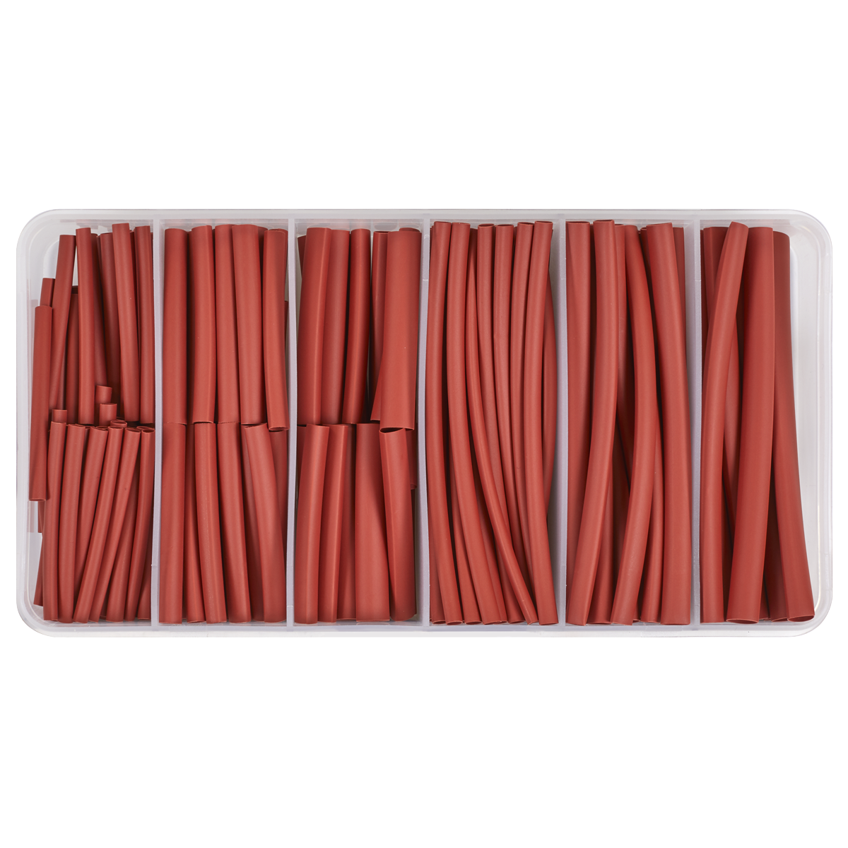 Sealey HST501R Heat Shrink Tubing Assortment 50 & 100mm 180pc - Red - additional view 4