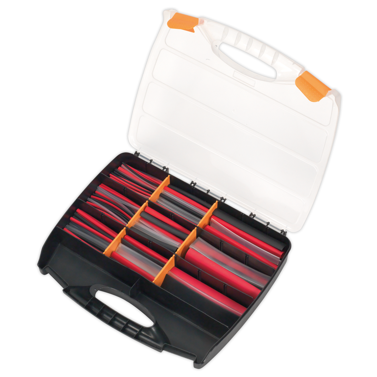 Sealey HSTAL261MC Adhesive Lined Heat Shrink Tubing Assortment 100 & 150mm 261pc - Mixed Colours - additional view 2