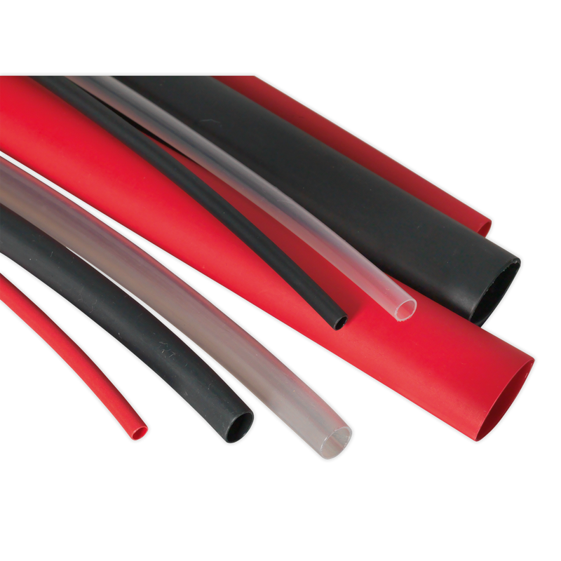 Sealey HSTAL72MC Adhesive Lined Heat Shrink Tubing Assortment 200mm 72pc - Mixed Colours - additional view 2