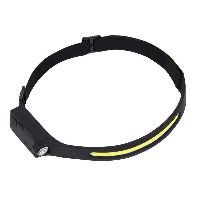 Sealey HT104RDB Rechargeable Head Torch with Auto-Sensor 5W COB & 3W LED - Display Box of 12 - additional view 2